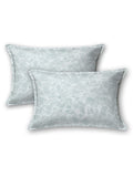 Twill Cotton Printed Pillowcovers (Set of 2)