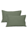 300 TC | Cotton Stripes Pillowcovers – Soft & Cooling (Set of 2)