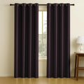 SOLIDS | TRUE BLACKOUT Curtains | Thermal Insulated, Noise Reducing, Light Blocking | Grommet Hanging (Set of 2 Panels)