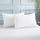 SOLID COTTON Quilted Pillow Cover | Ultra-Soft, Breathable & Hypoallergenic | Skin & Hair Friendly with Zipper Closure