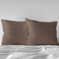 Embossed Herringbone Design Cushion Cover |  Waterproof | Zipper Closure Sofa Cushion Cover for Living Room, Aesthetic Couch | Home Décor