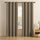 ENZO | TRUE BLACKOUT Curtains | Matte Finish Complete Light Block | Thermal Insulated, Noise Reducing, Light Blocking | Grommet Hanging - Set of 2 Panels