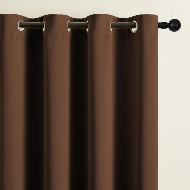 SOLIDS | TRUE BLACKOUT Curtains | Thermal Insulated, Noise Reducing, Light Blocking | Grommet Hanging (Set of 1 Panel)