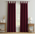 SOLIDS | TRUE BLACKOUT Curtains | Thermal Insulated & Noise Reducing Panels | Fully Room Darkening | Top Loops Hanging (Set of 2 Panels)
