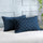 SOLID COTTON Quilted Pillow Cover | Ultra-Soft, Breathable & Hypoallergenic | Skin & Hair Friendly with Zipper Closure