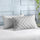 SOLID COTTON Quilted Pillow Cover | Ultra-Soft, Breathable & Hypoallergenic | Skin & Hair Friendly with Zipper Closure