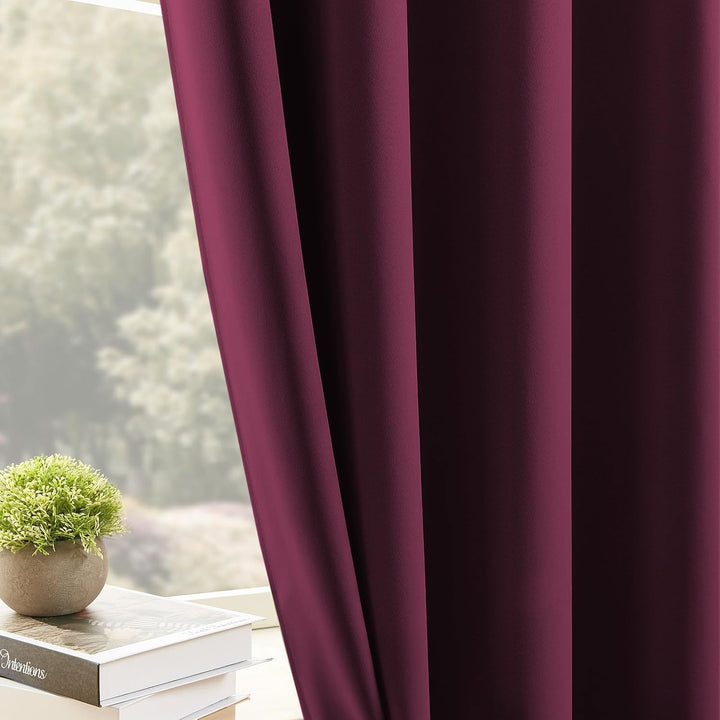 SOLIDS | SAFARI DIMEOUT BLACKOUT Curtains | Thermal Insulated, Noise Reducing, Light Blocking | Grommet Hanging (Set of 1 Panel)
