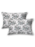 Twill Cotton Printed Pillowcovers (Set of 2)