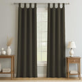 SOLIDS | TRUE BLACKOUT Curtains | Thermal Insulated & Noise Reducing Panels | Fully Room Darkening | Top Loops Hanging (Set of 2 Panels)