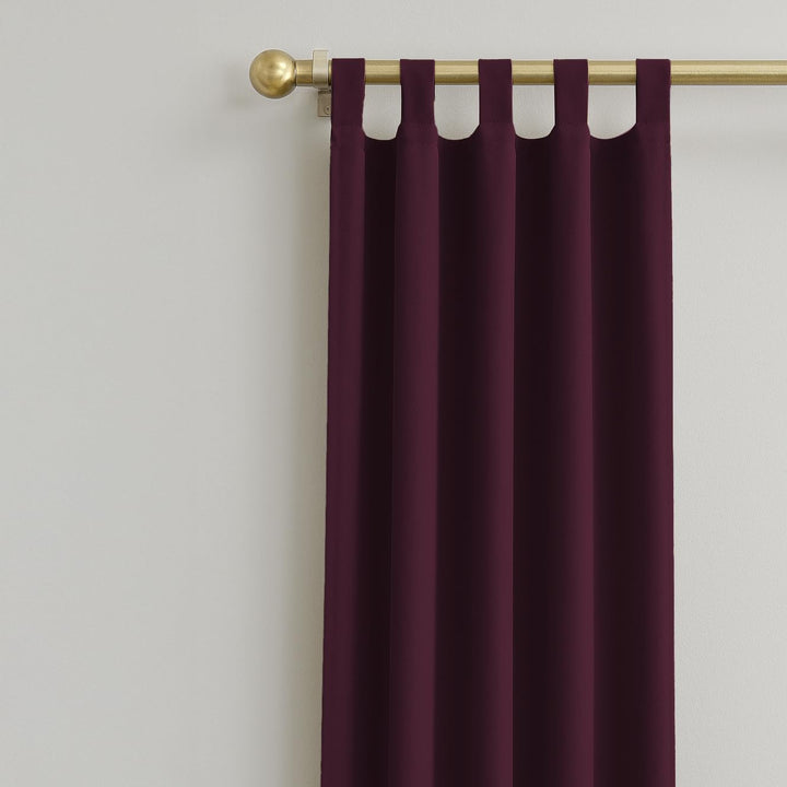 SOLIDS | TRUE BLACKOUT Curtains | Thermal Insulated & Noise Reducing Panels | Fully Room Darkening | Top Loops Hanging (Set of 2 Panels)