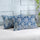 PRINTED COTTON Quilted Pillow Cover | Ultra-Soft, Breathable & Hypoallergenic | Skin & Hair Friendly with Zipper Closure