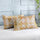PRINTED COTTON Quilted Pillow Cover | Ultra-Soft, Breathable & Hypoallergenic | Skin & Hair Friendly with Zipper Closure