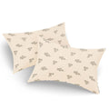 Twill Cotton Printed Pillowcovers (Set of 2)