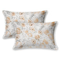 Twill Cotton Printed Pillowcovers (Set of 2)