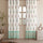 COLOURFUL GARDEN | Handblock Semi-Sheer Cotton Linen Curtains - Set Of 2 Panels