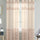 COLOURFUL GARDEN | Handblock Eyelet Sheer Cotton Linen Curtains - Set Of 2 Panels