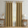TOP LOOPS | SAFARI DIMEOUT BLACKOUT Curtains | Thermal Insulated & Noise Reducing Panels | Fully Room Darkening