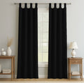 TOP LOOPS | TRUE BLACKOUT Curtains | Thermal Insulated & Noise Reducing Panels | Fully Room Darkening