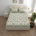 ELEGANT PATTERNS | Cotton Fitted/Elasticated Bedsheet