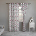 Printed Cotton Percale Sheer Curtains – 300 TC | Semi-Transparent | OEKO-TEX Certified | Fade-Resistant | Eco-Friendly & Skin-Safe | Sustainable Home Décor