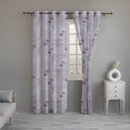 Printed Cotton Percale Sheer Curtains – 300 TC | Semi-Transparent | OEKO-TEX Certified | Fade-Resistant | Eco-Friendly & Skin-Safe | Sustainable Home Décor