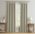 TOP LOOPS | SAFARI DIMEOUT BLACKOUT Curtains | Thermal Insulated & Noise Reducing Panels | Fully Room Darkening