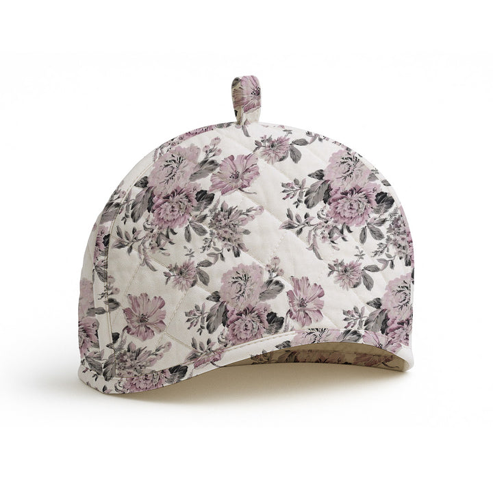 Printed Cotton Tea Cosy for Kettle – 12x15 Inches | 3-Layer Thermal Insulation | Elegant Printed Design | Tea Kettle Warmer & Pot Cover for Coffee Table or Dining Table Décor
