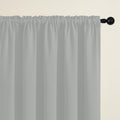ROD POCKET | SAFARI DIMEOUT TRUE BLACKOUT Curtains | Thermal Insulated, Noise Reducing, Light Blocking | Set of 2 Panels
