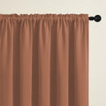 ROD POCKET | SAFARI DIMEOUT TRUE BLACKOUT Curtains | Thermal Insulated, Noise Reducing, Light Blocking | Set of 2 Panels