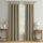 TOP LOOPS | SAFARI DIMEOUT BLACKOUT Curtains | Thermal Insulated & Noise Reducing Panels | Fully Room Darkening