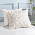 MIDNIGHT LUXE | Bamboo Quilted Cushion Covers | Ultra-Soft, Cooling & Hypoallergenic | Skin & Hair Friendly