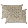 ELEGANT PATTERNS | Cotton Percale Printed Pillow Case (Set of 2)