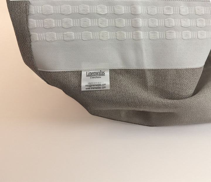 LUMIA | TRUE BLACKOUT Curtains  | Backtape Hanging | Rich Linen Texture | Thermal Insulated & Noise Reducing Panels - Set of 2 Panels