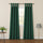 TWIST TAB TOP | TRUE BLACKOUT Curtains | Solid Color | Thermal Insulated & Noise Reducing | Set of 2 Panel
